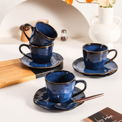 Ocean Blue Organic Espresso Set