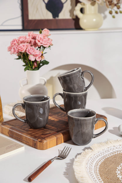 Royal Graphite Organic Mug Set
