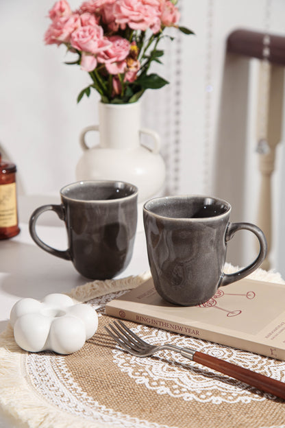 Royal Graphite Organic Mug Set