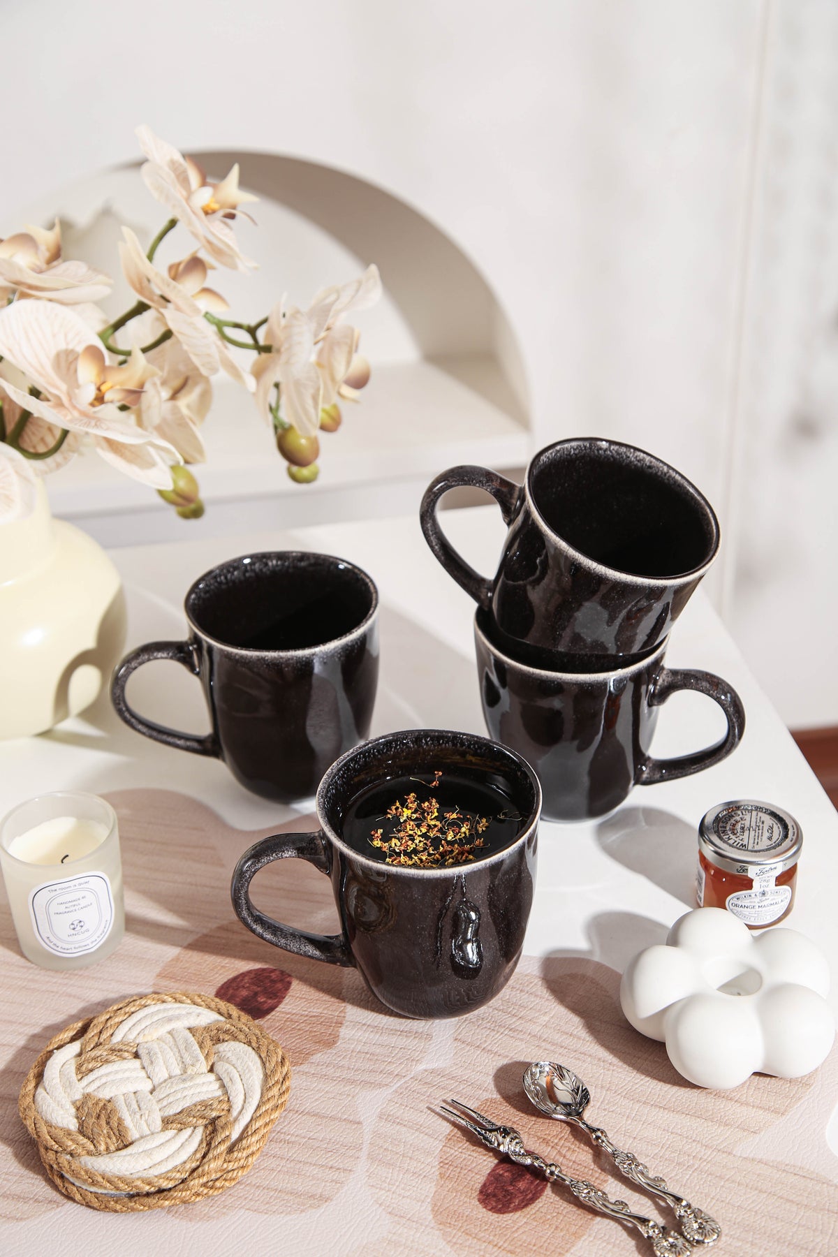 Imperial Onyx Organic Mug Set
