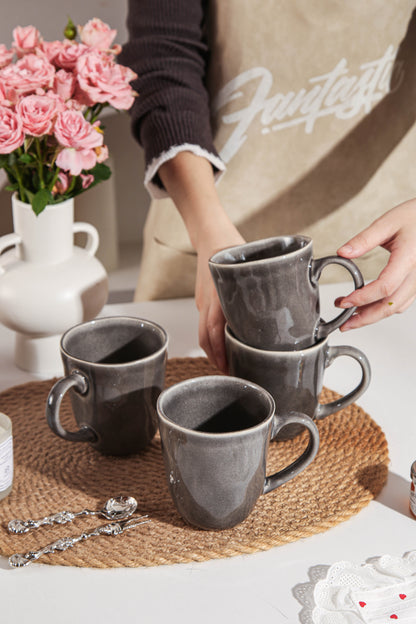 Royal Graphite Organic Mug Set