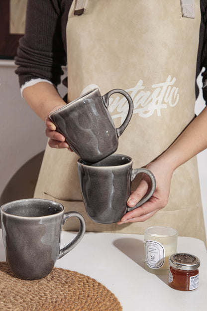 Royal Graphite Organic Mug Set