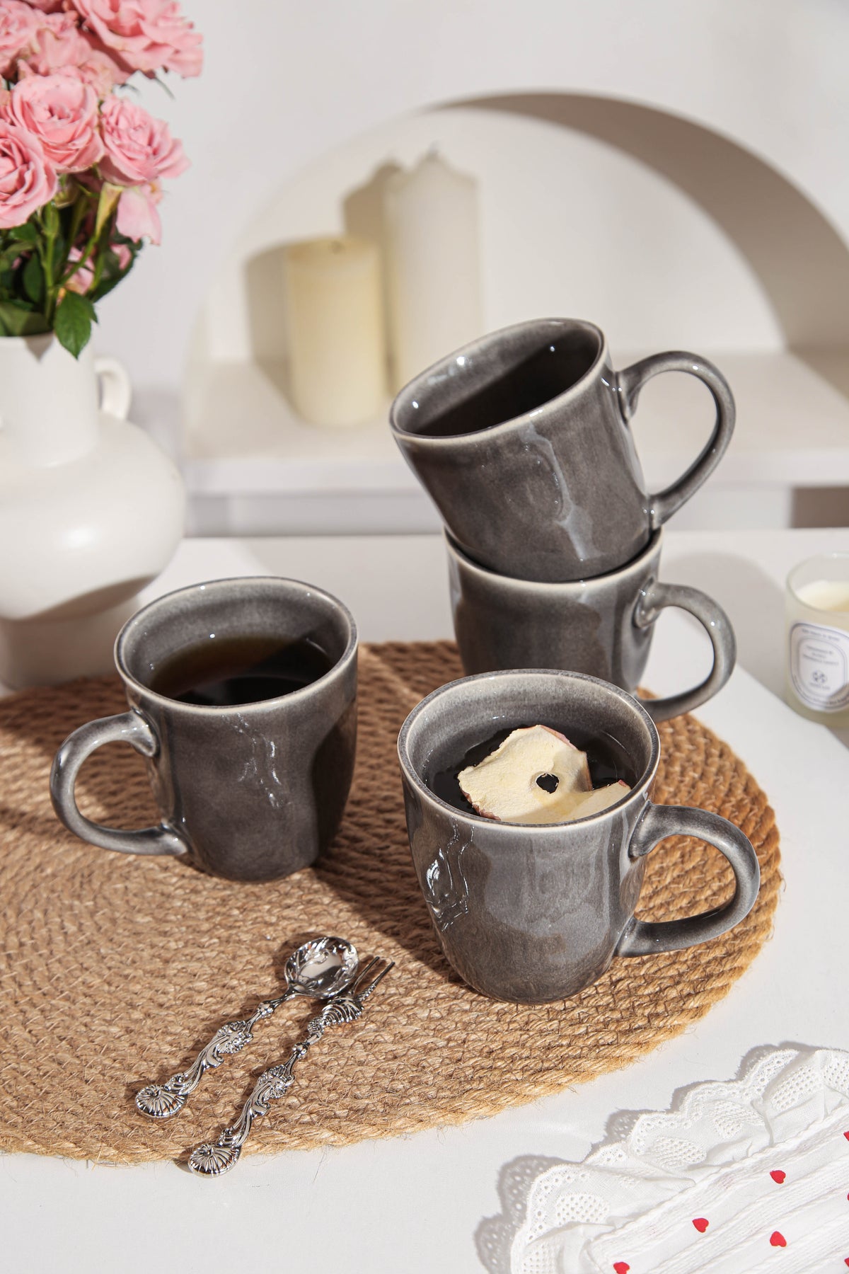 Royal Graphite Organic Mug Set