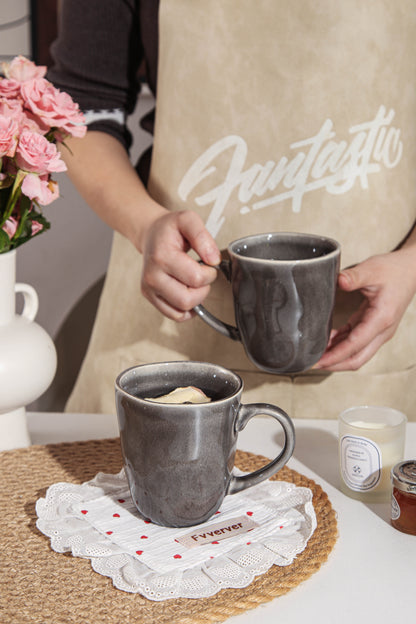 Royal Graphite Organic Mug Set
