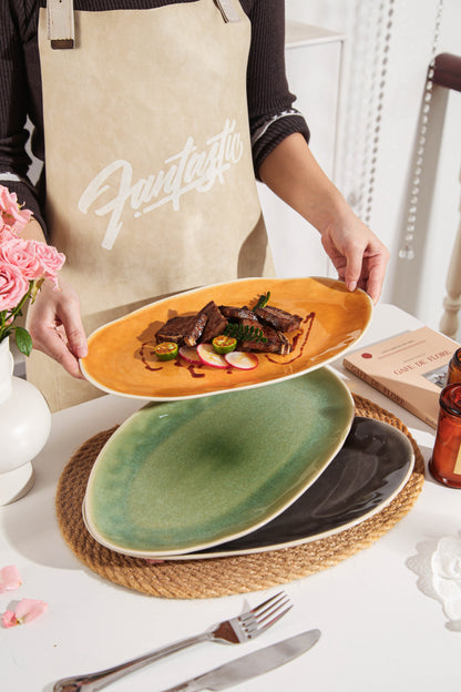 Sunstone Organic Serving Platter Set