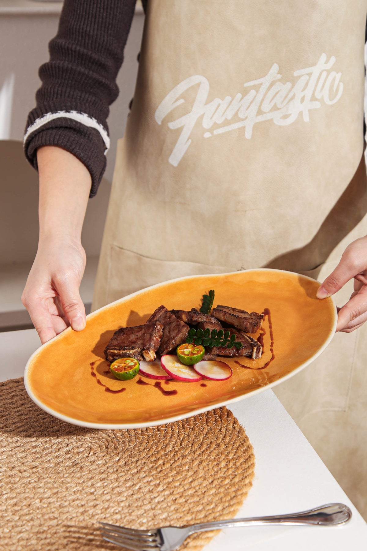Sunstone Organic Serving Platter Set