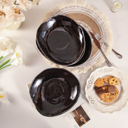 Imperial Onyx Organic Deep Plate Set